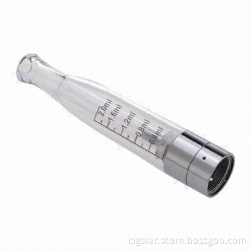 2014 Christmas Gift E-cigarette Clearomizer/Bottom Heating H2 Atomizer with 2.4 Ohms Resistance